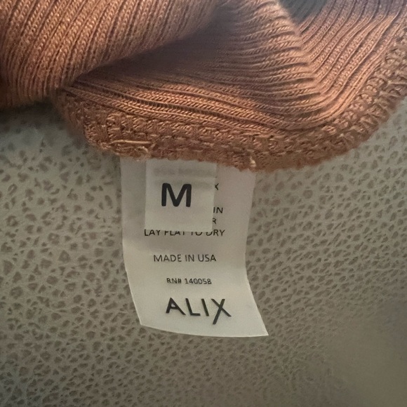 Speckled with tonal buttons along the shoulder, Alix NYC Lisbon Dress - Picture 6 of 7